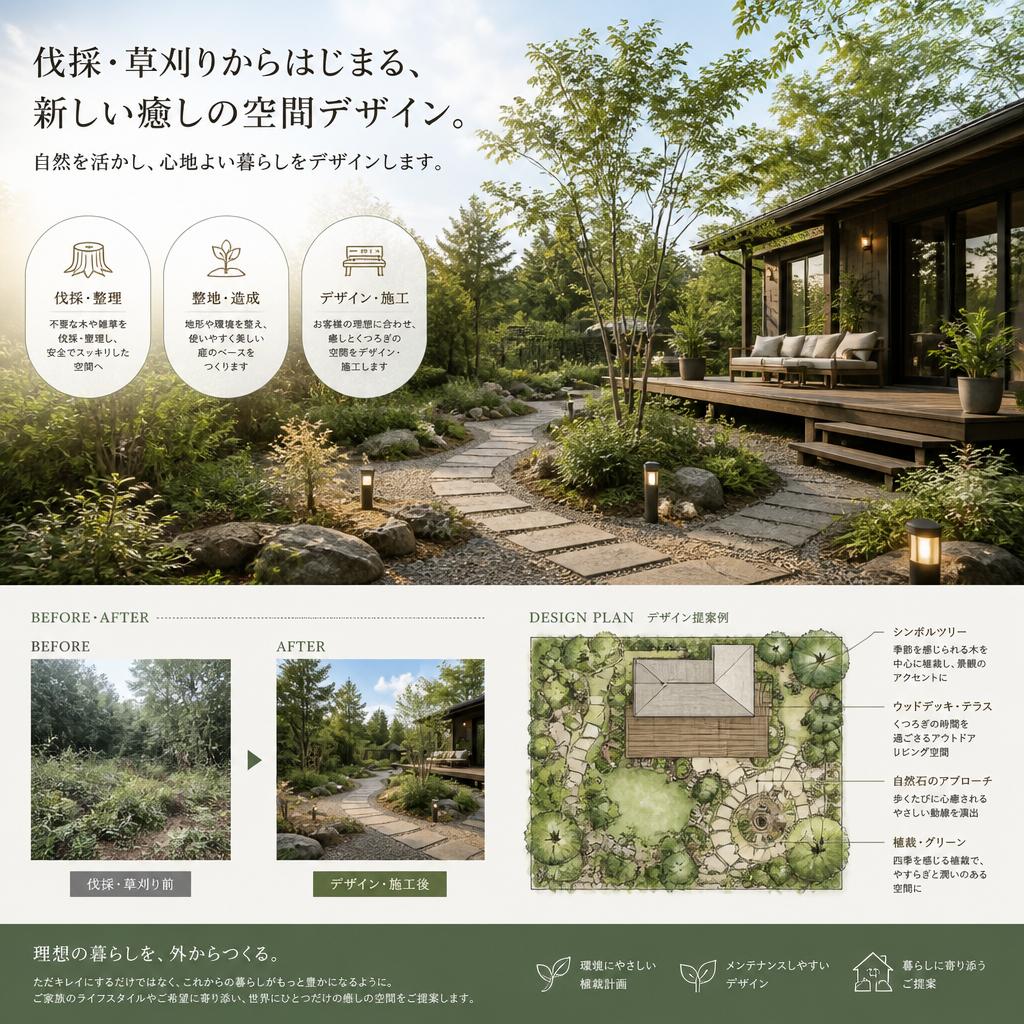 屋外空間デザインのご提案