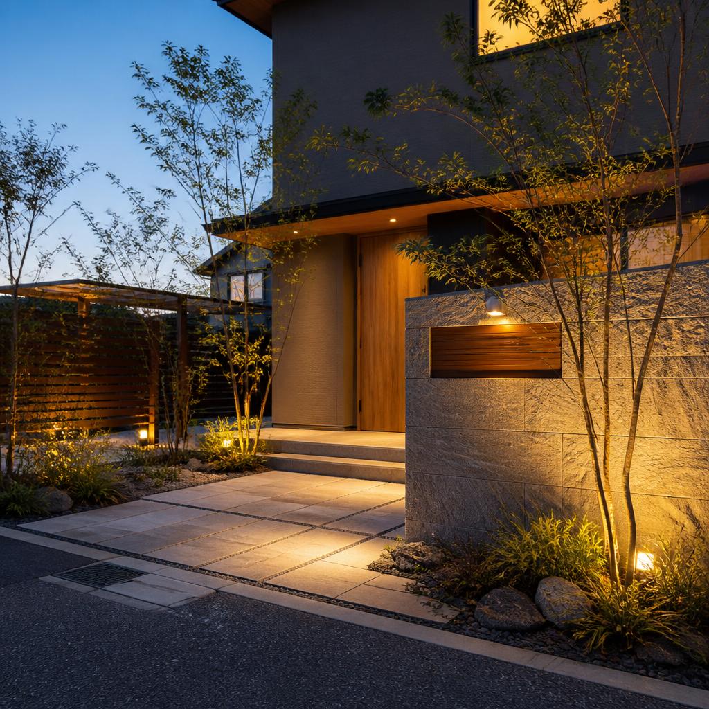 外構工事でおしゃれな住まいに
