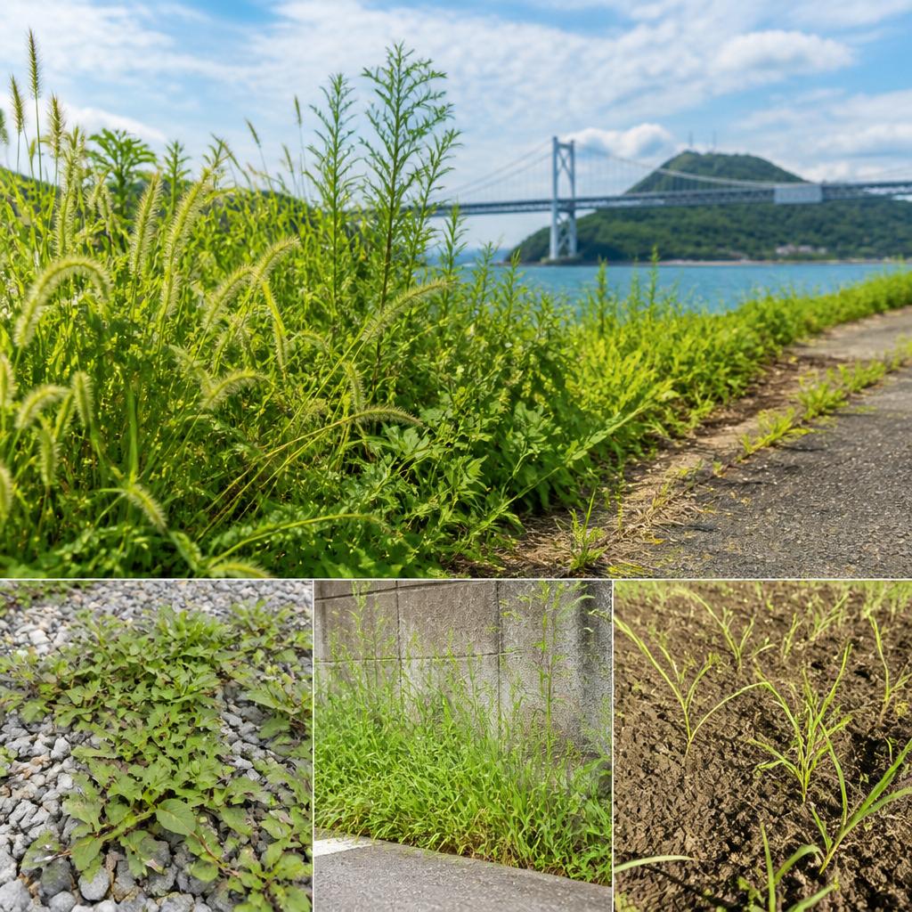 2. 下関市ならではの雑草事情