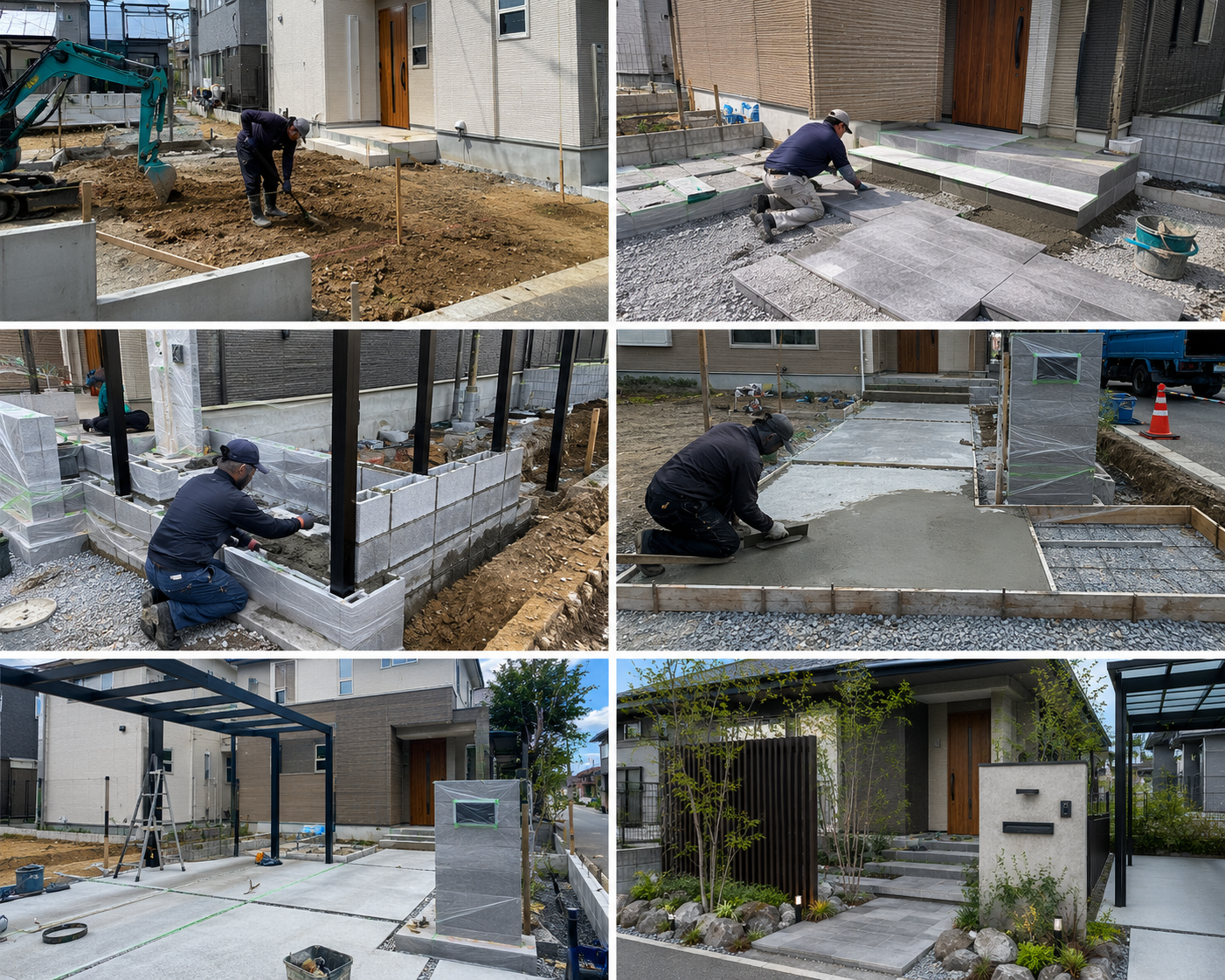 「下関市～周南市」地元密着外構・エクステリア工事 現地調査・ご相談・お見積もり無料