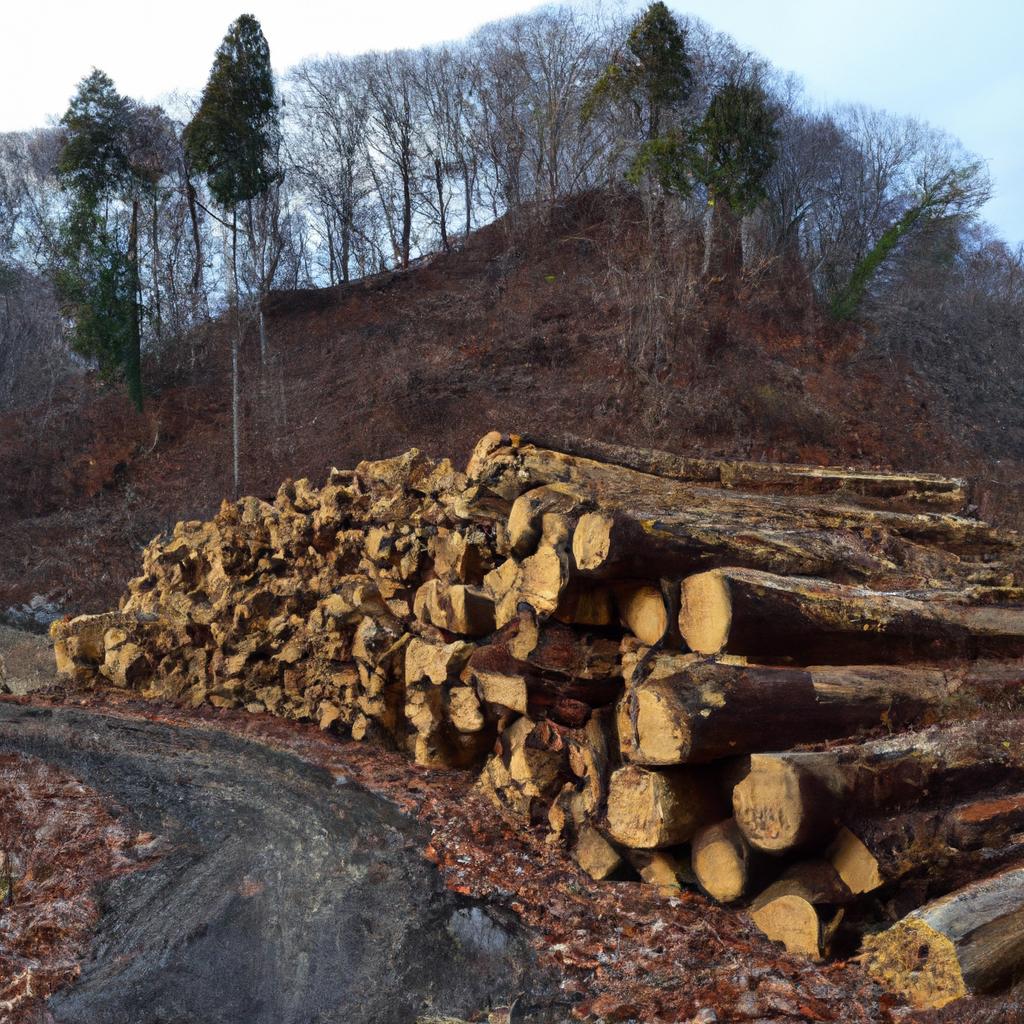 川北町の自然を守り、地域を豊かにする伐採作業